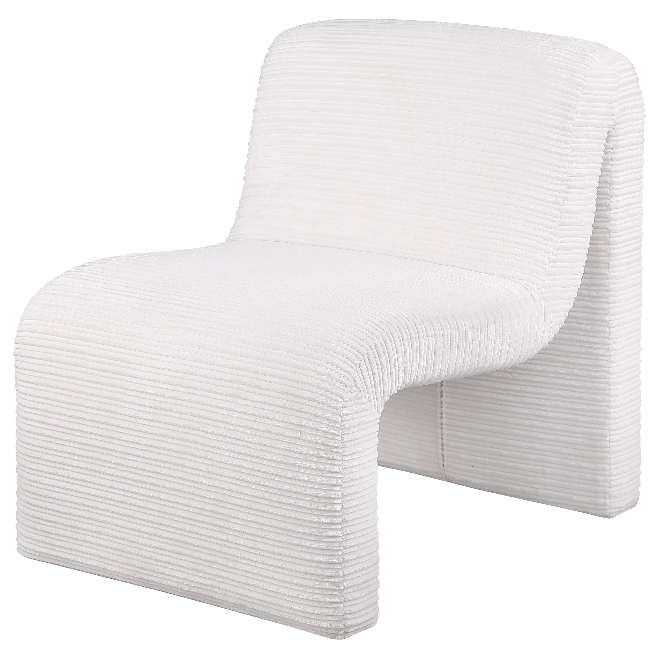 Drayton Curved Armless Accent Chair