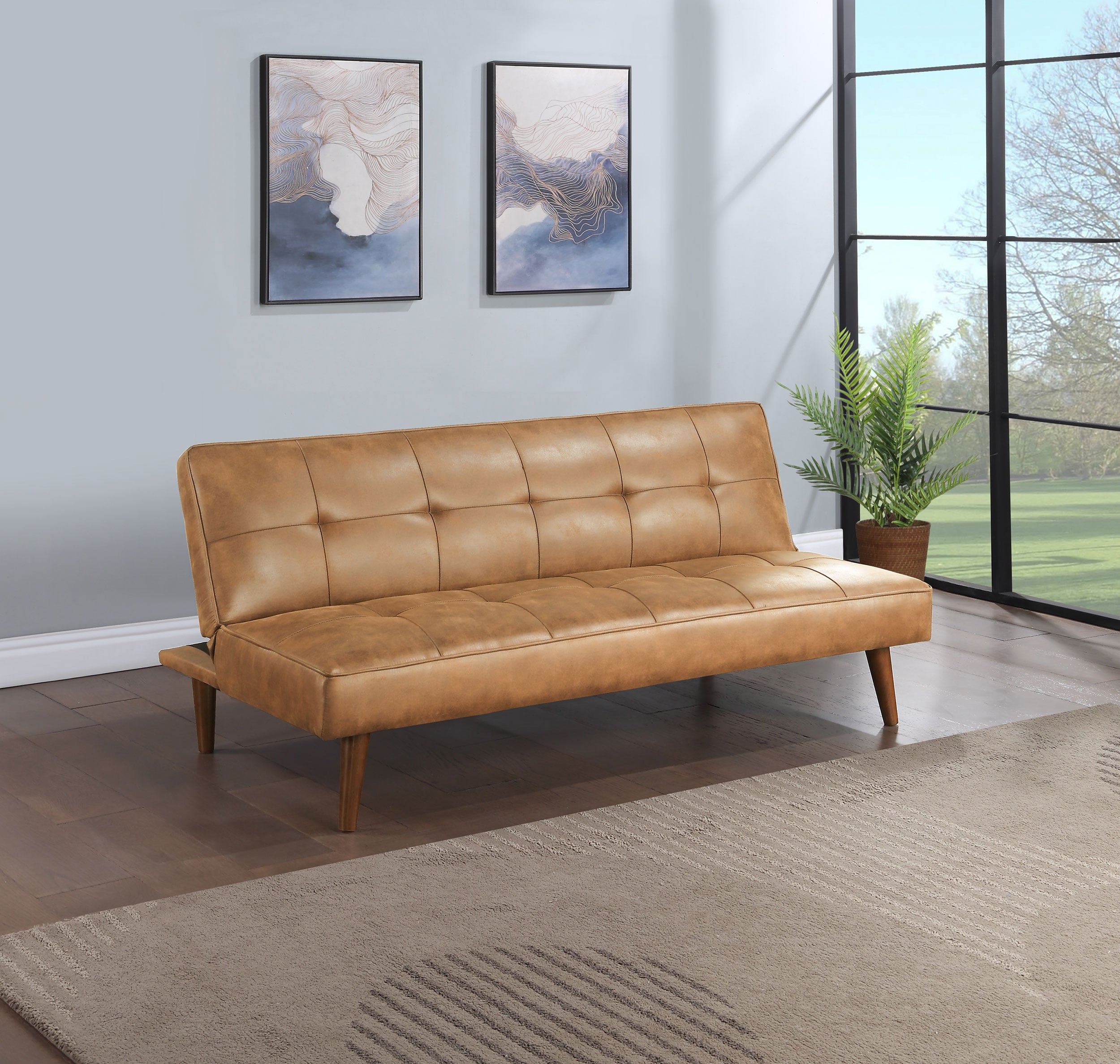 Jenson Tufted Convertible Sofa Bed