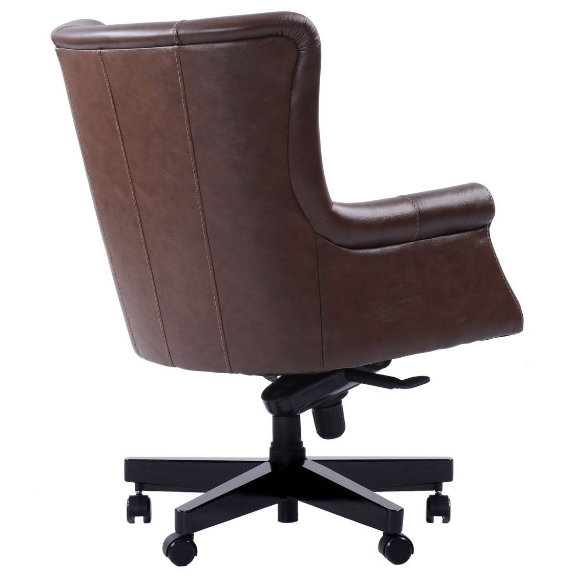 Leather Swivel Desk Chair