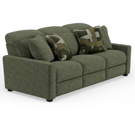 Power Sofa with 3 Recliners