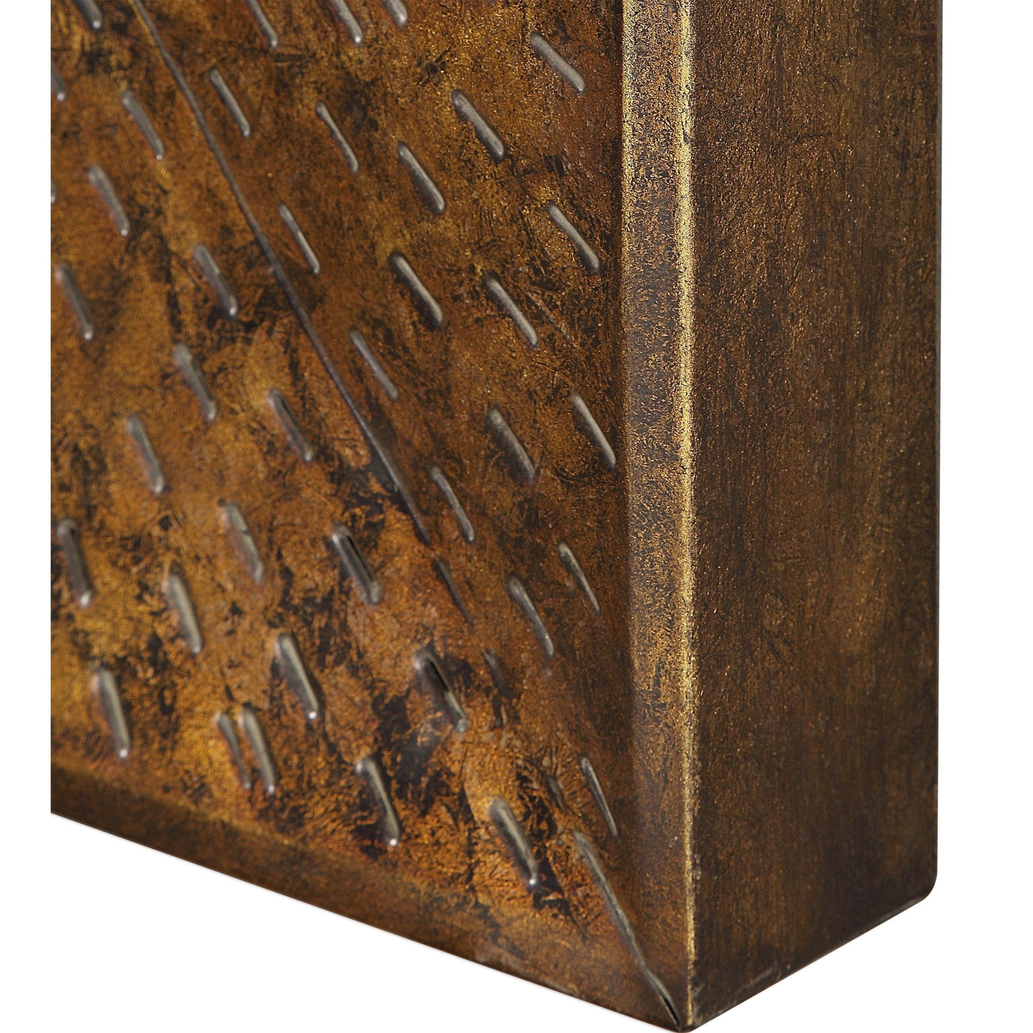 Uttermost Alternative Wall Decor Blaise Antiqued Bronze Wall Art