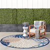 Nourison Aloha 7'10" Round  Rug