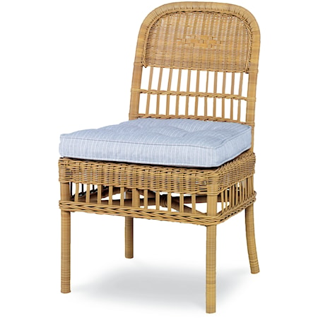Mainland Outdoor Wicker Dining Side Chair