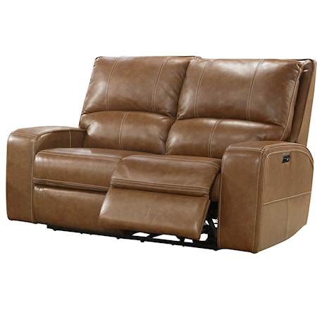 Bourbon Power Reclining Sofa And Loveseat