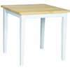 John Thomas Dining Essentials Casual Square Table