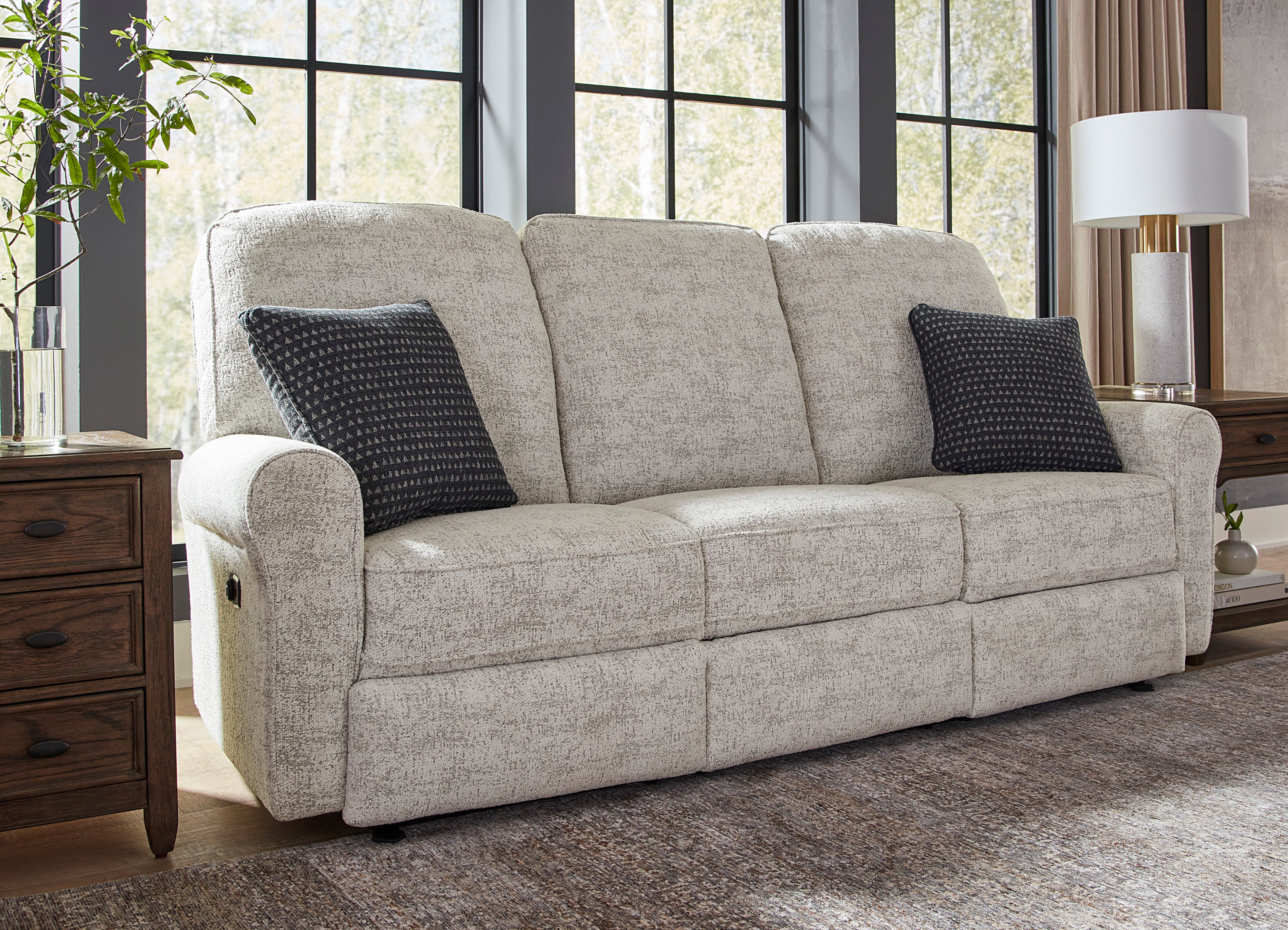 Best Home Furnishings Josey Power Reclining Space Saver Sofa