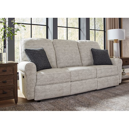 Power Reclining Space Saver Sofa