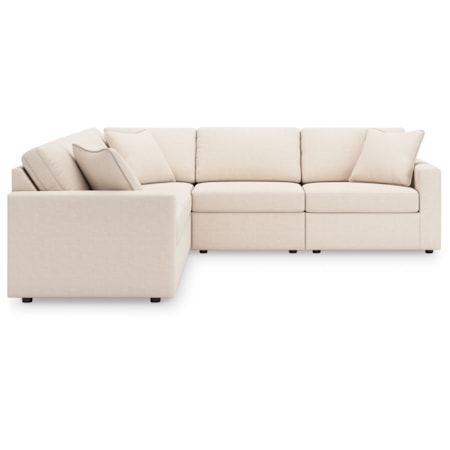 5-Piece Sectional And Ottoman