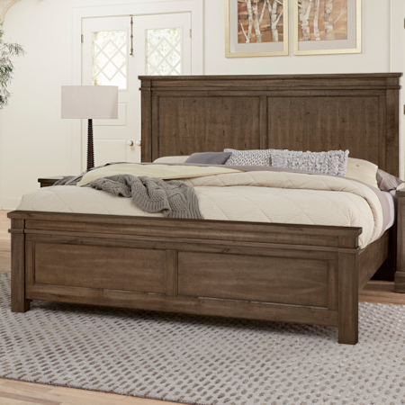 California King Panel Bed