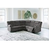 Ashley Furniture Signature Design Partymate Reclining Sectional