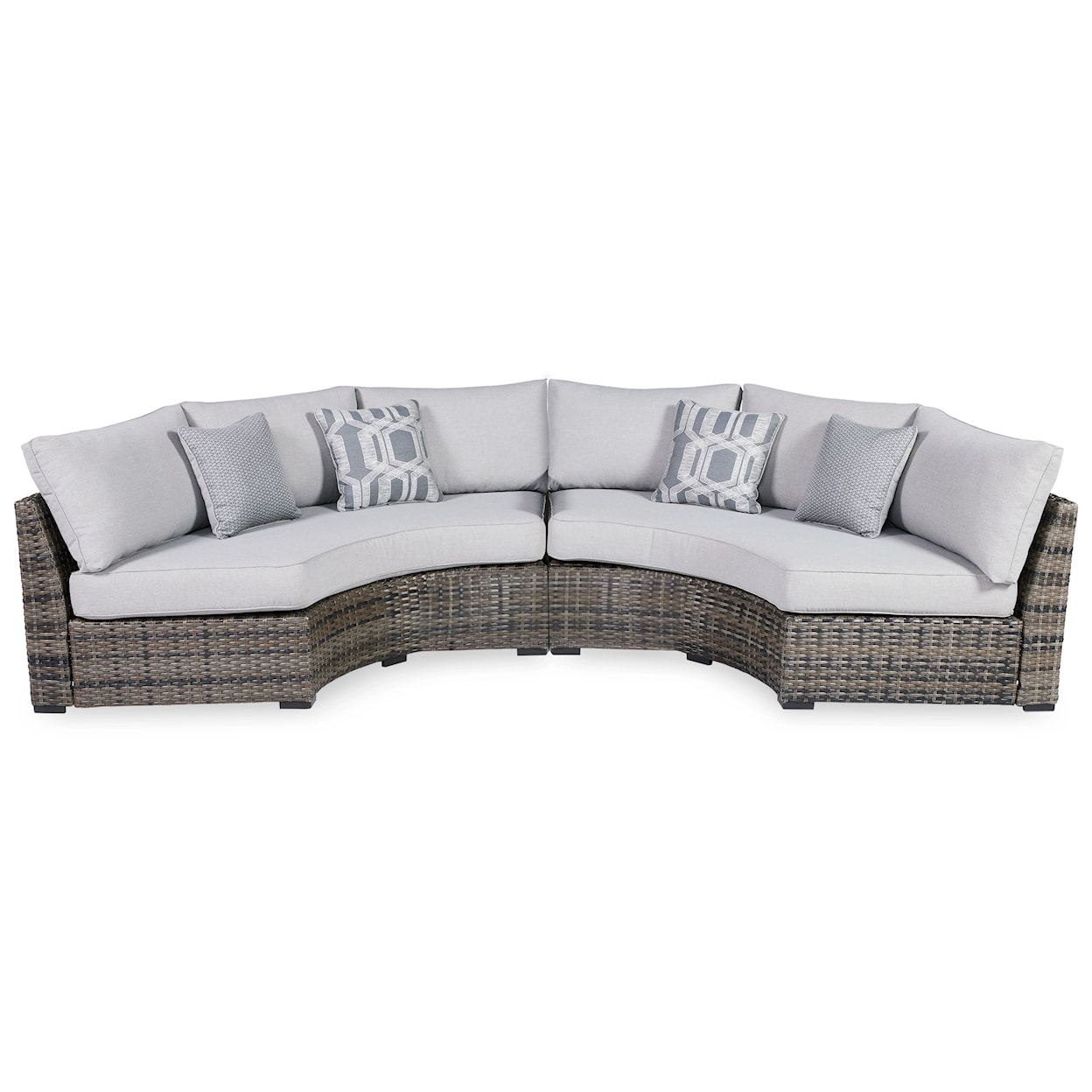 Signature Design by Ashley Harbor Court 2-Piece Outdoor Sectional