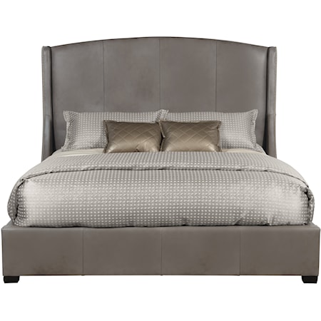 Cooper Leather Shelter Bed King