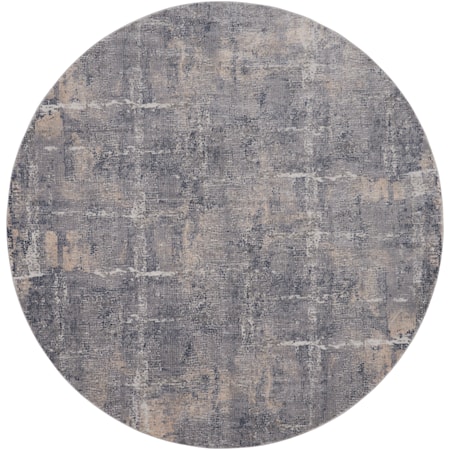 5'3" Round  Rug