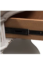 Full extension metal side drawer glides