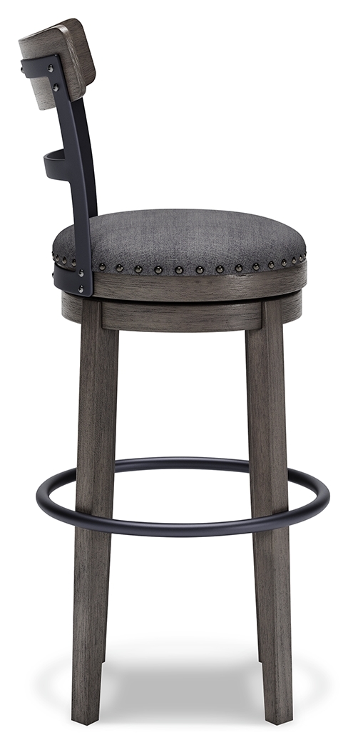 Signature Design by Ashley Caitbrook Tall Uph Swivel Barstool