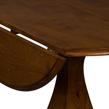 Drop Leaf Pedestal Table