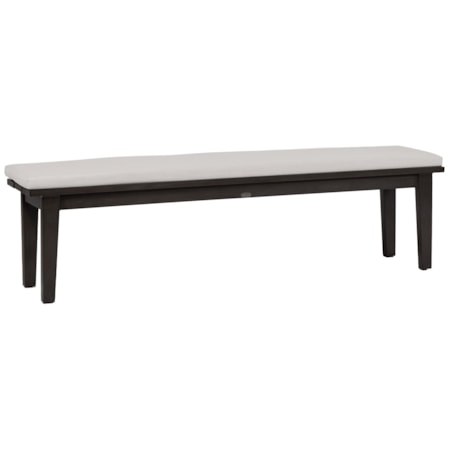 71" Cushioned Dining Bench
