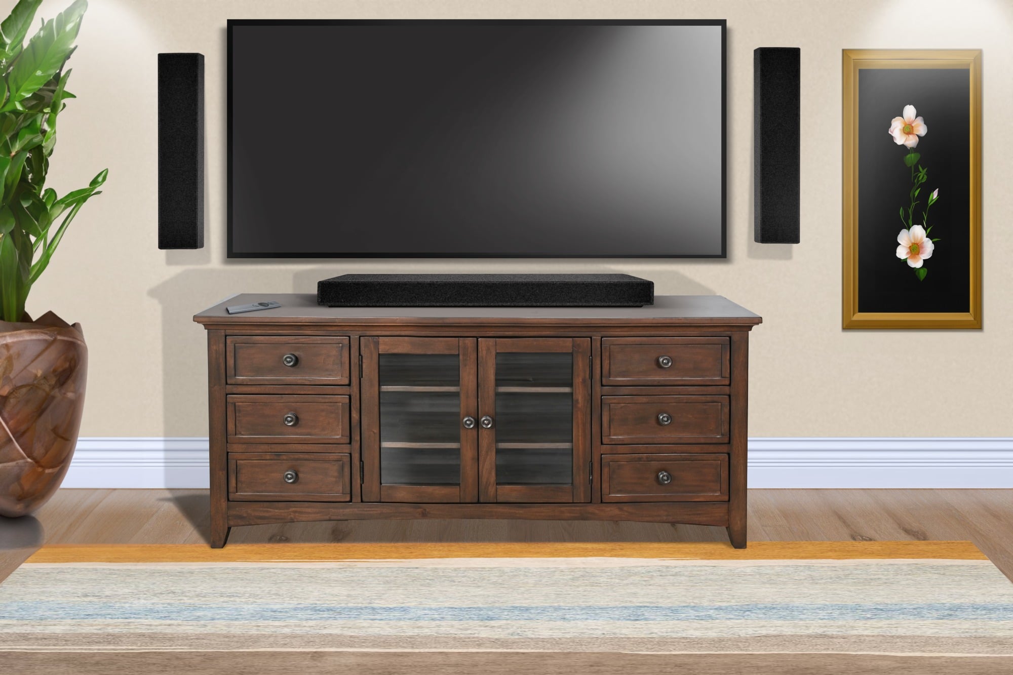 Sunny Designs 3667 62" Media Console