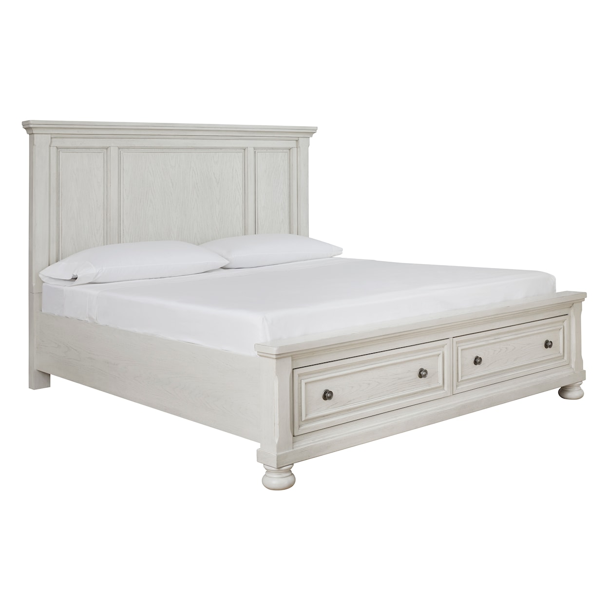 StyleLine Robbinsdale Queen Panel Bed with Storage
