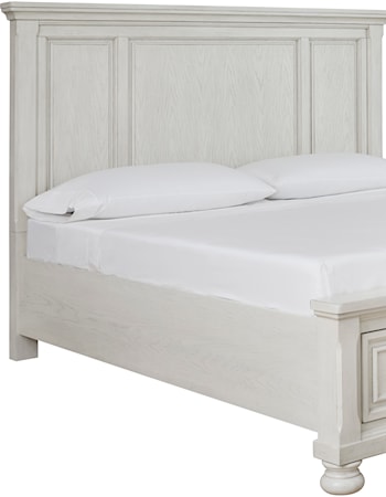 Robbinsdale Queen Panel Bed with Storage