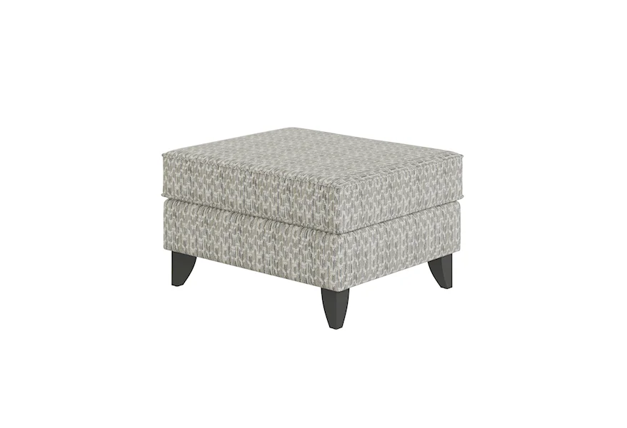 51 MARE IVORY Accent Ottoman by Fusion Furniture at Esprit Decor Home Furnishings