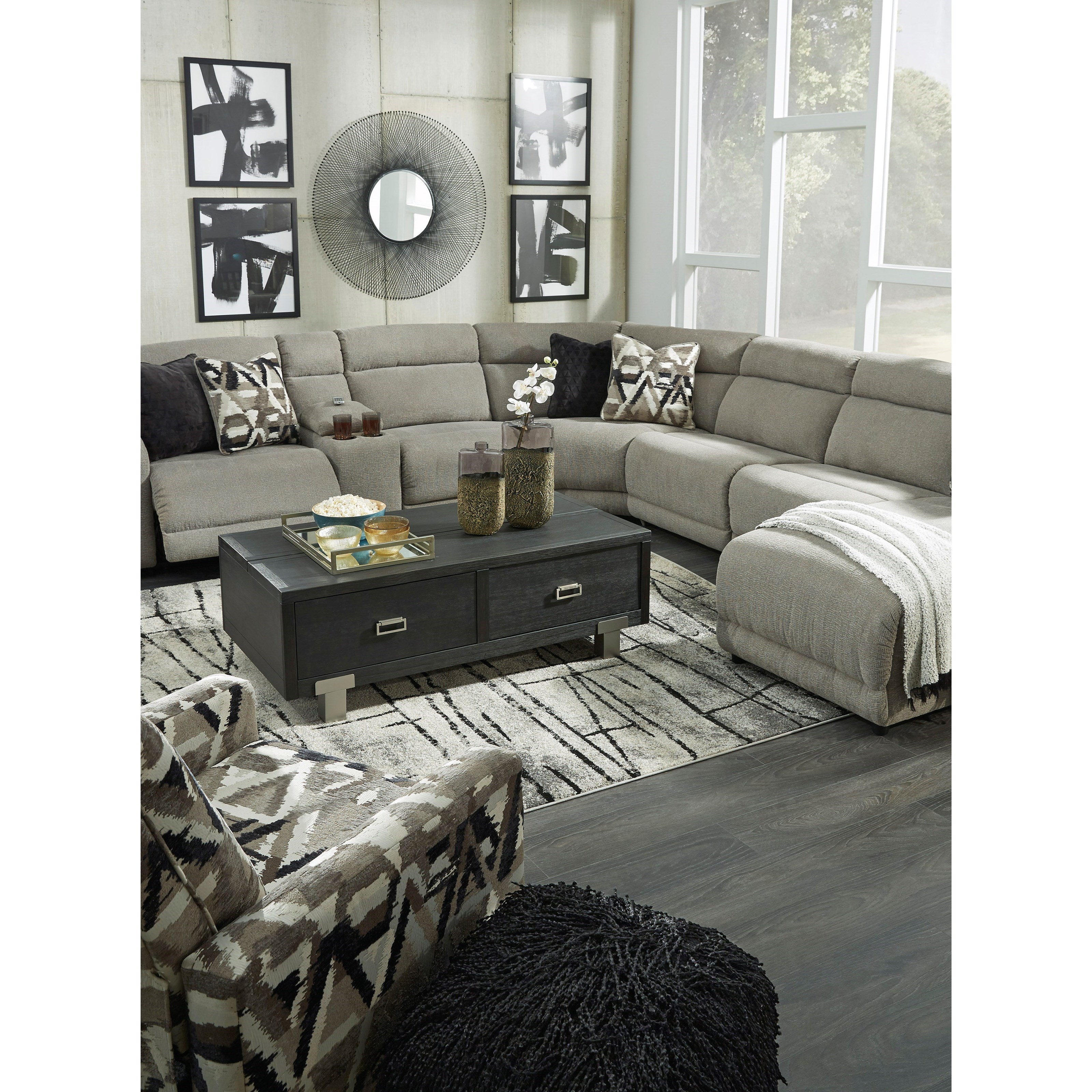 Signature Design by Ashley Colleyville Power Reclining Sectional