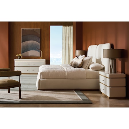 Malta Upholstered Queen Bed