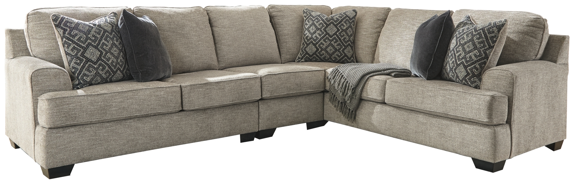 Sectional With Ottoman