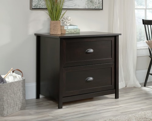Transitional 2-Drawer Lateral File Cabinet