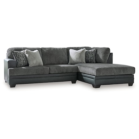 2-Piece Sectional With Chaise