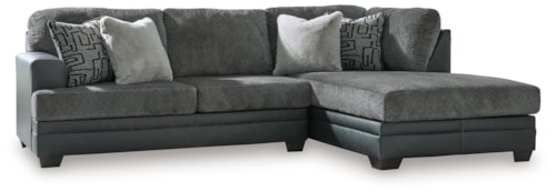 2-Piece Sectional With Chaise