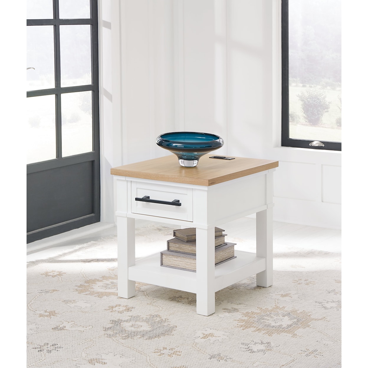 Signature Design Ashbryn Coffee Table and 2 End Tables