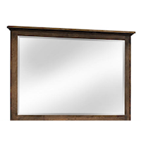 Transitional High Dresser Mirror