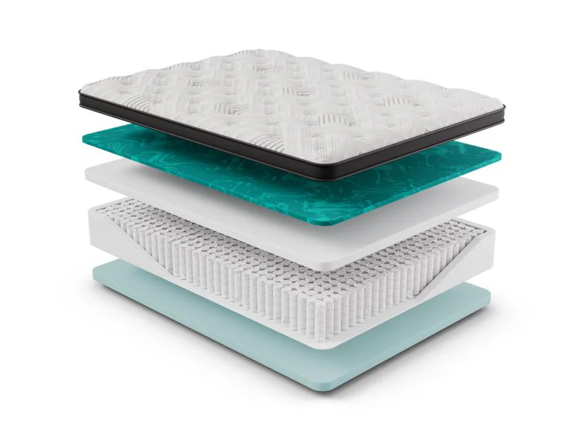 Diamond Mattress 14" Glory Quilted Hybrid Firm Twin Quilted Hybrid Firm Mattress