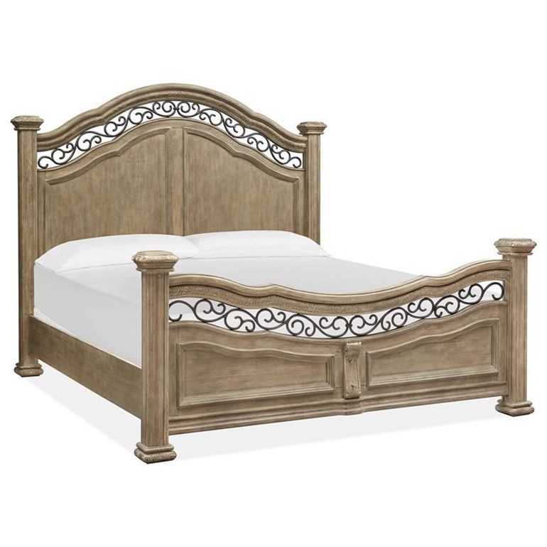 Magnussen Home Marisol California King Poster Bed
