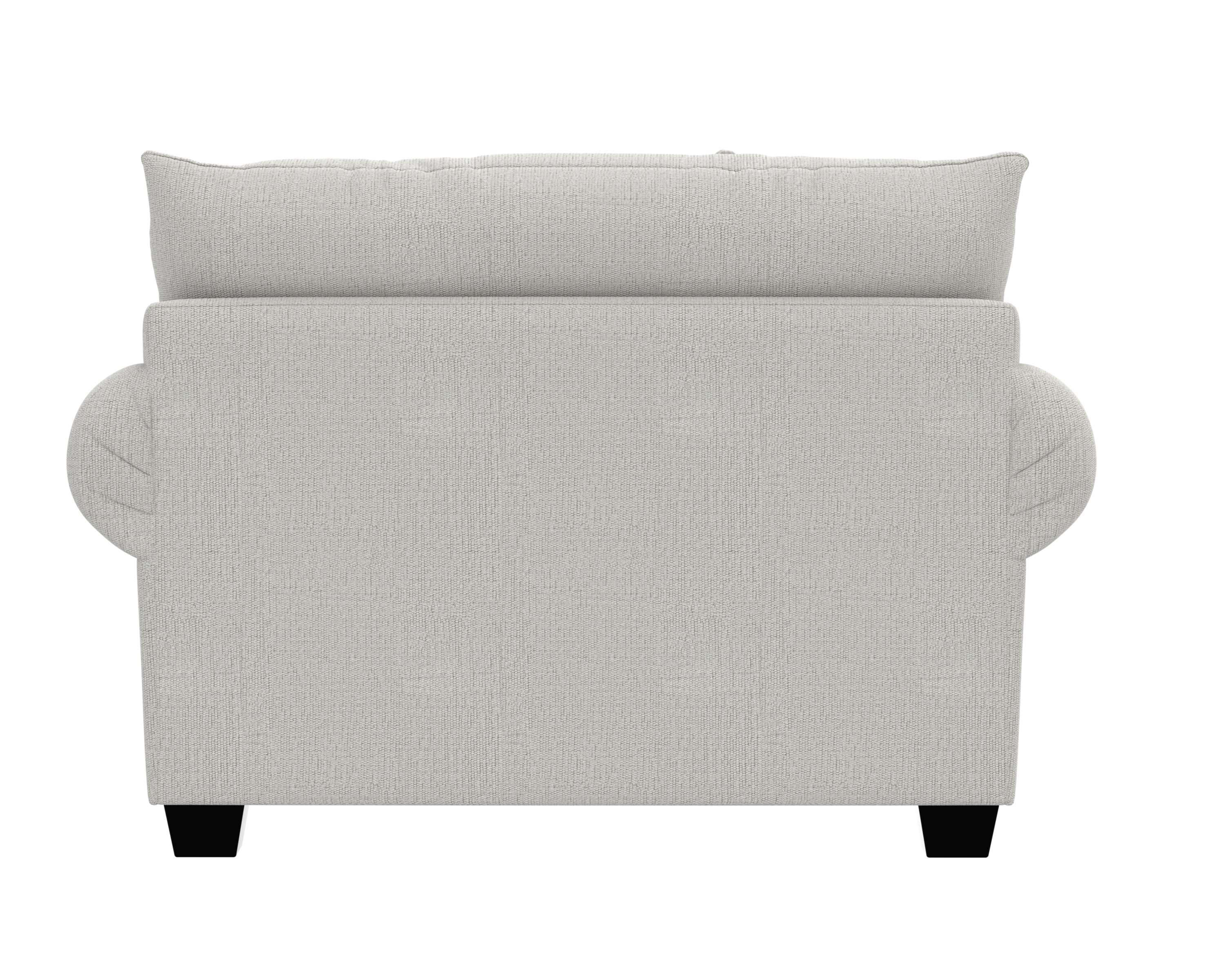 Chair and a Half with 2-Throw Pillows