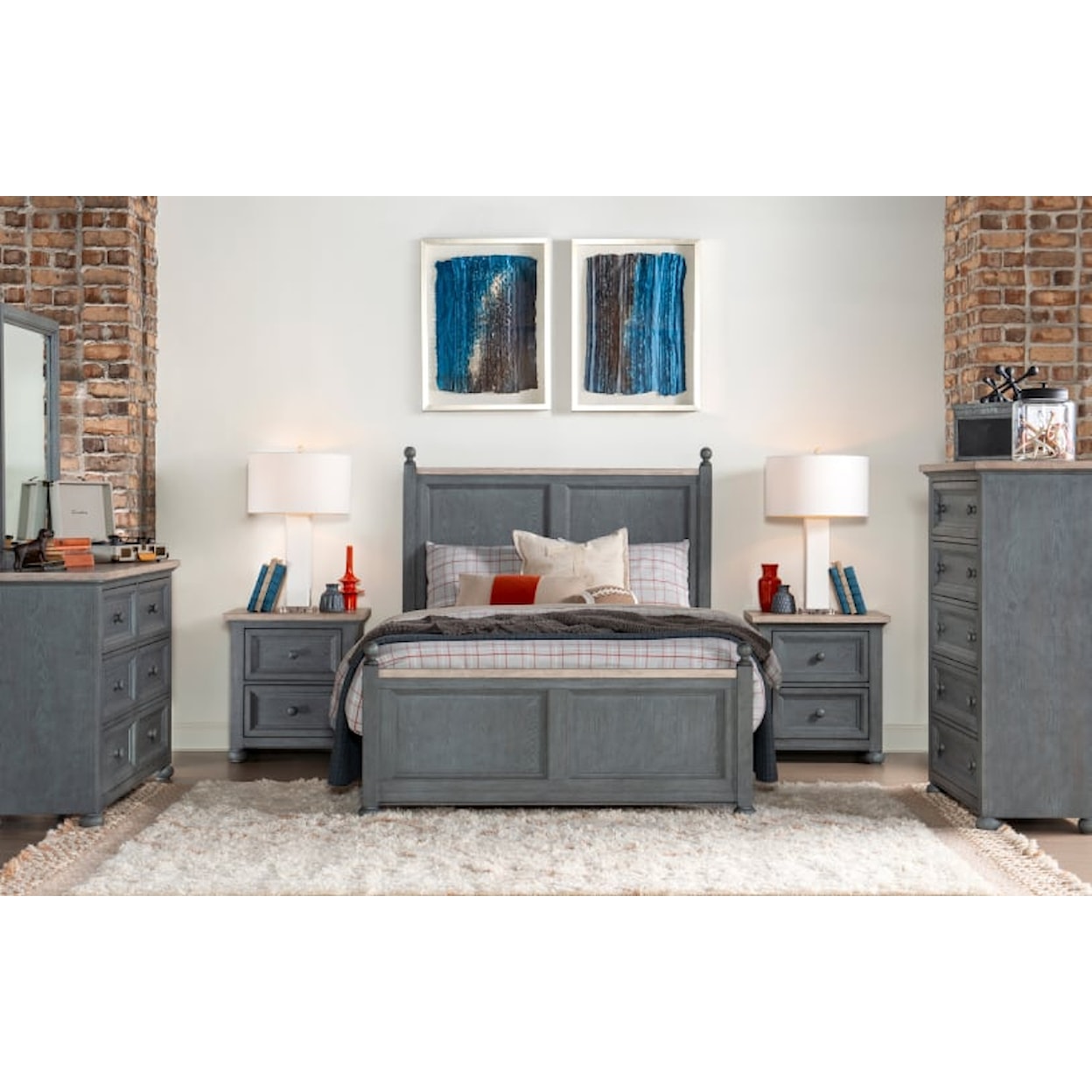 Legacy Classic Kids Cone Mills Full Bedroom Group