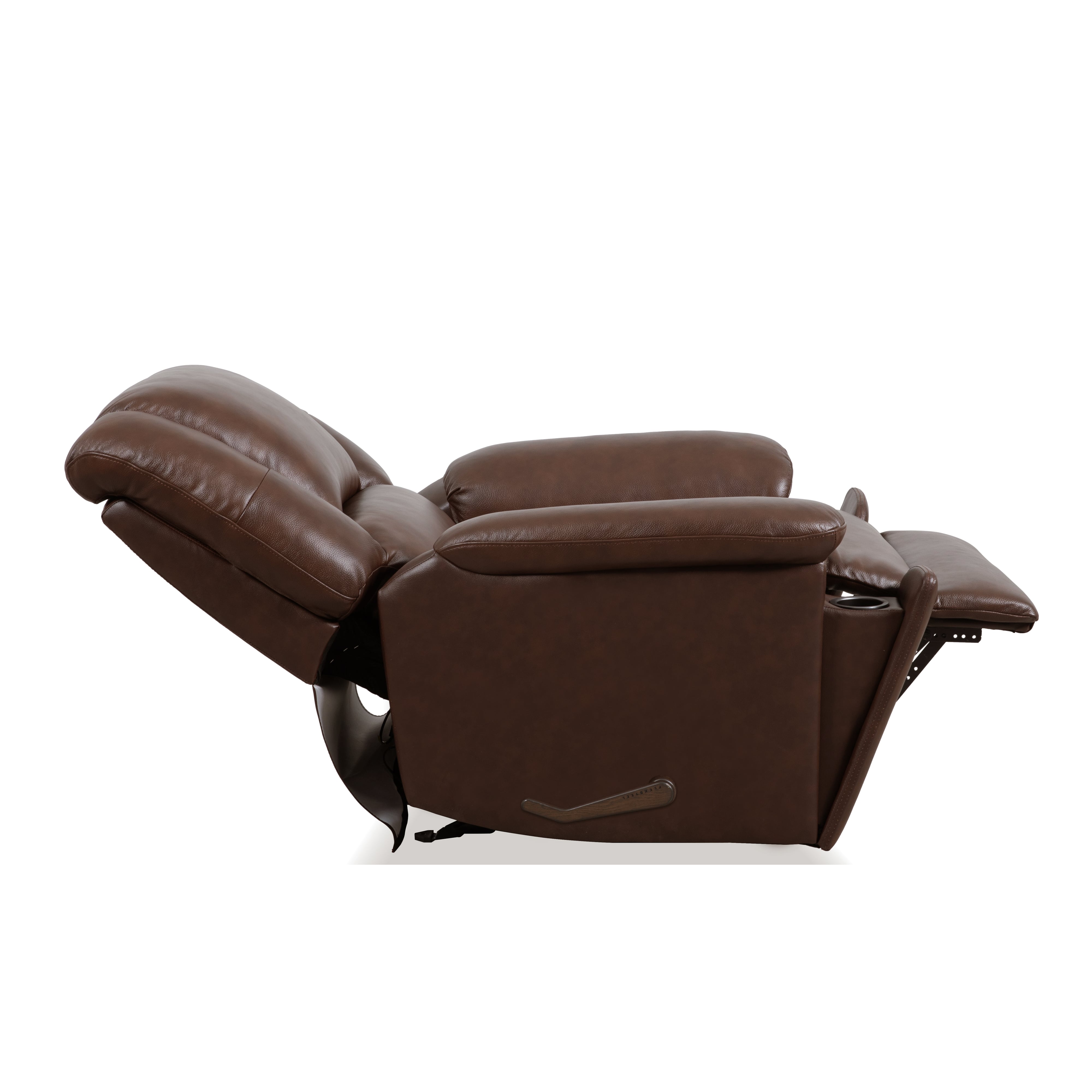 Plush Gliding Recliner