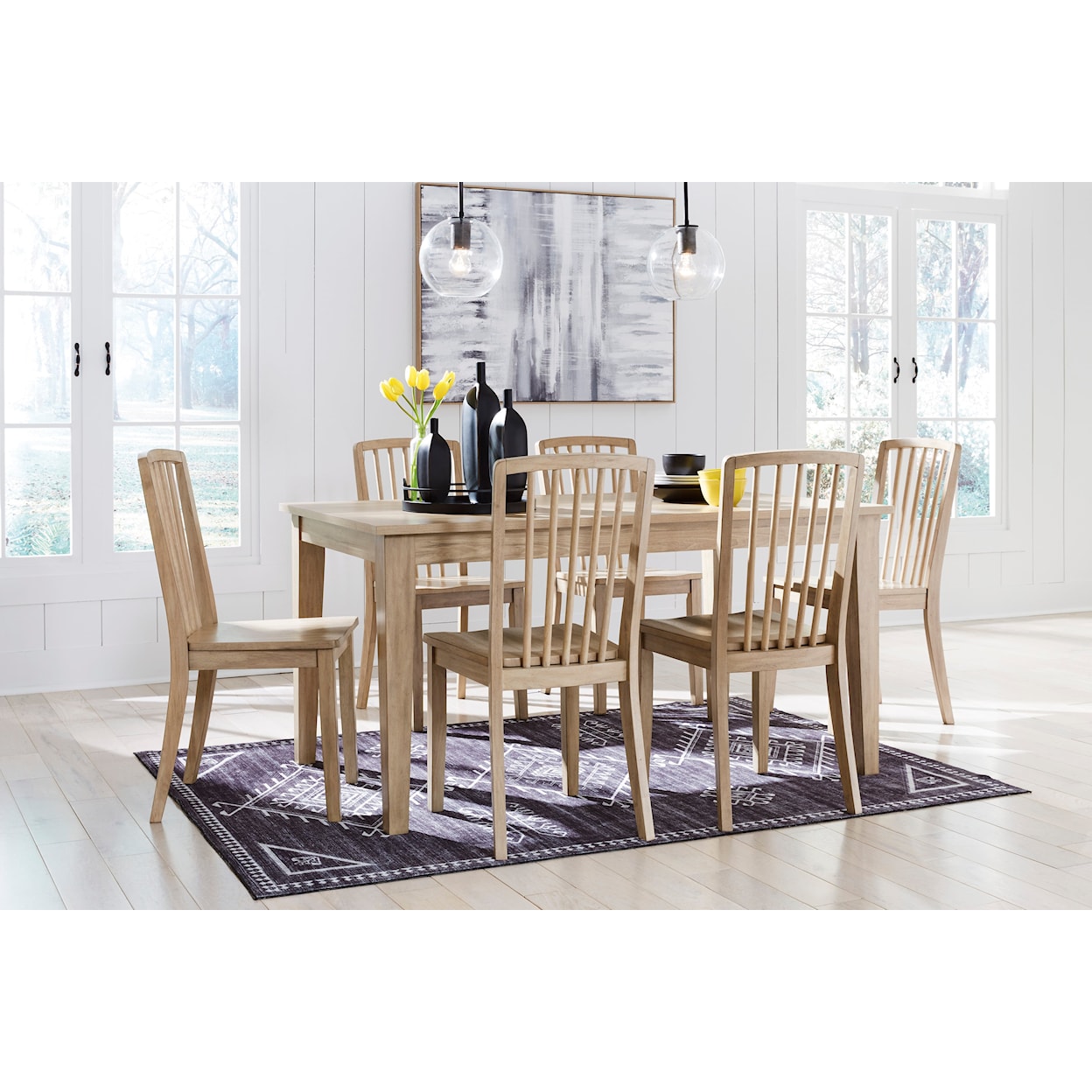 Signature Design by Ashley Furniture Gleanville 7-Piece Dining Set