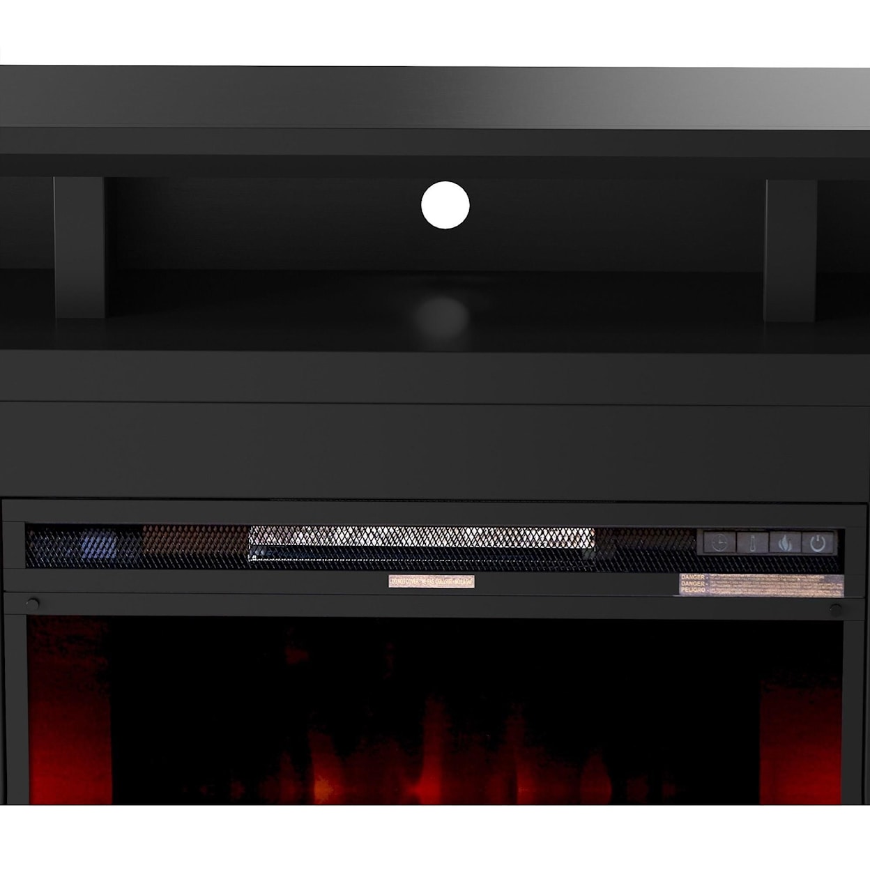 Legends Furniture Sunset 67" TV Stand with Fireplace