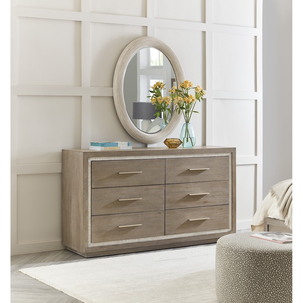 Hooker Furniture Serenity Oval Mirror