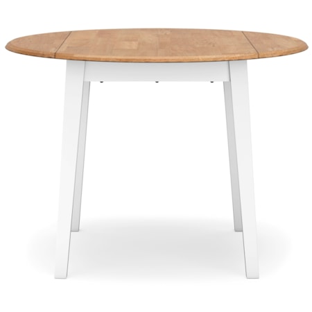 Round Drop Leaf Table
