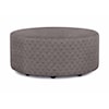 Franklin 824 Laurent Round Ottoman