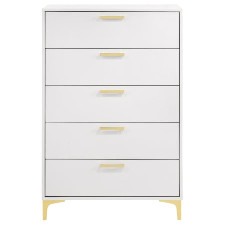 Kendall 5-Drawer Bedroom Chest