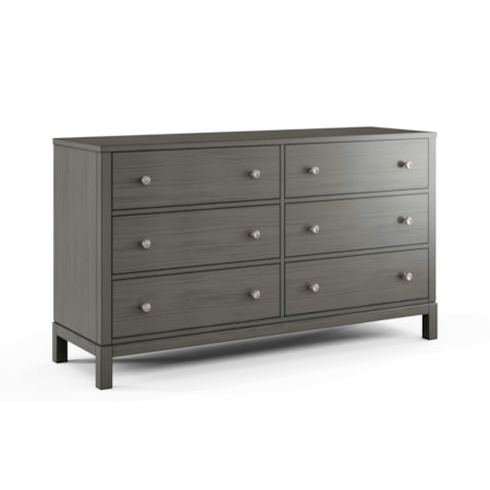 6-Drawer Double Dresser