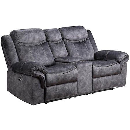 Power Console Reclining Loveseat