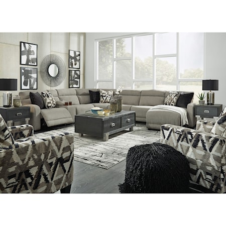 Power Reclining Sectional