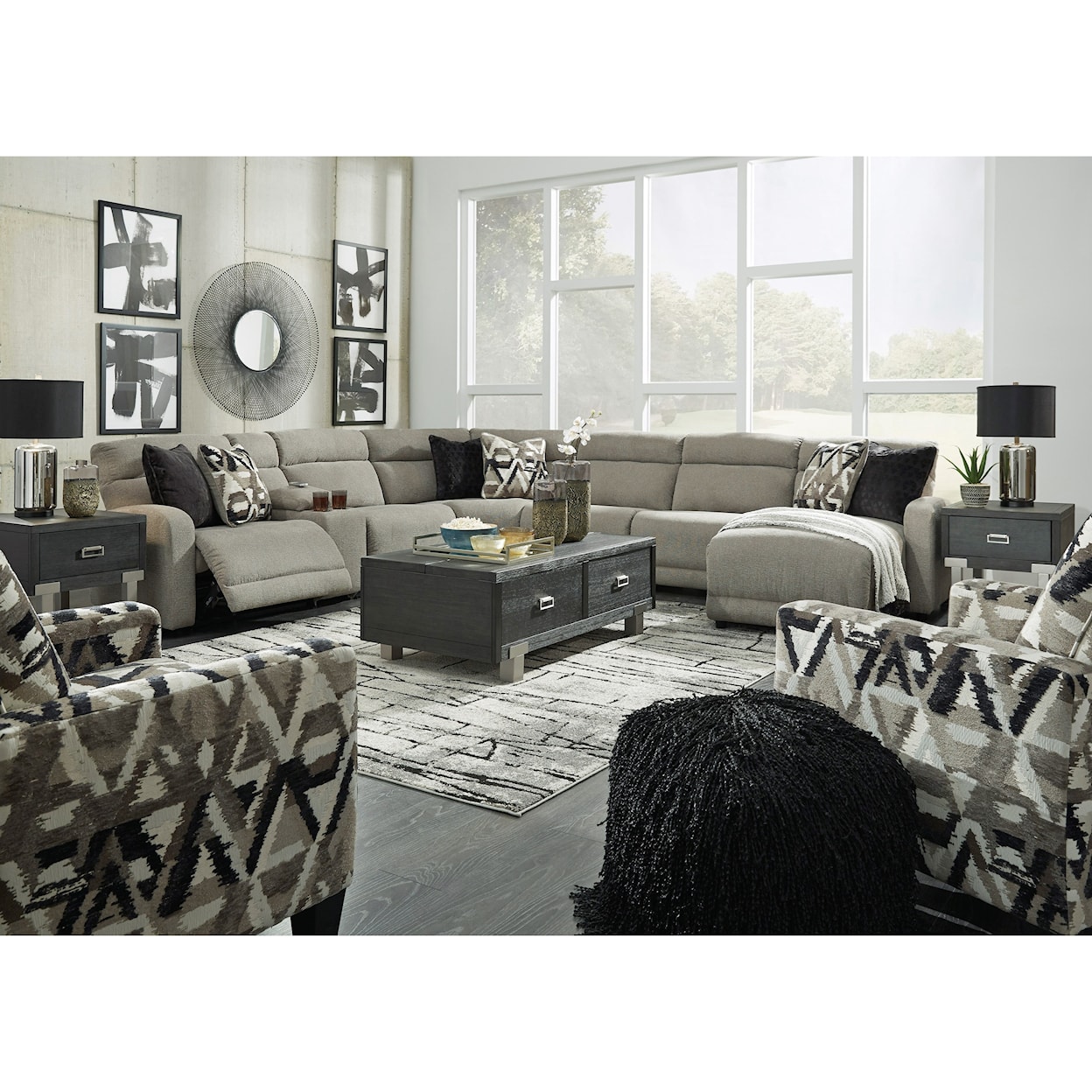 Michael Alan Select Colleyville Power Reclining Sectional