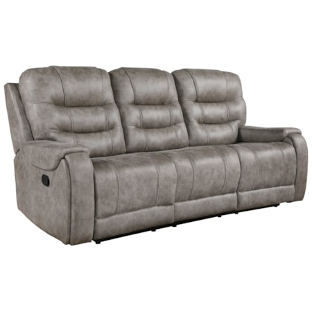 Manual Double Reclining Sofa