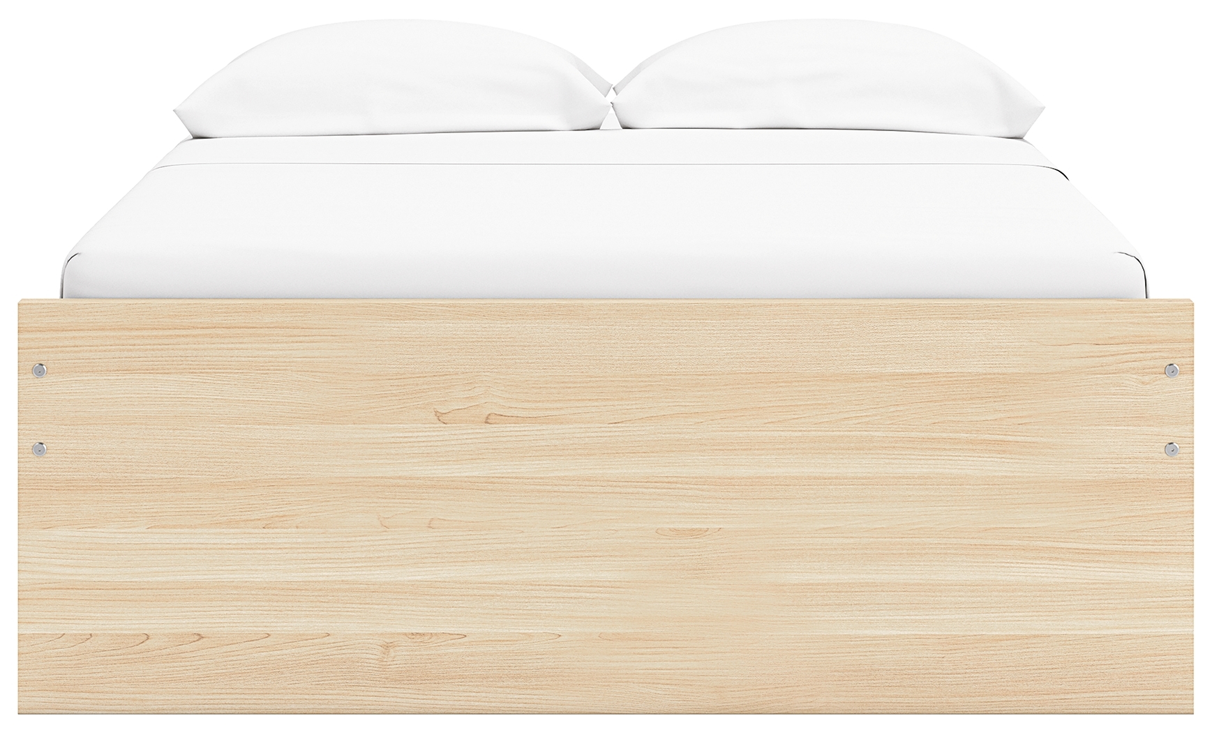 Full Platform Bed With 1 Side Storage